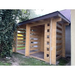DREWUTNIA NA DREWNO OGRODOWA 360x180 KOMPLETNA