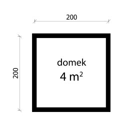 DOMEK POMIESZCZENIE GOSPODARCZE DREWNIANE