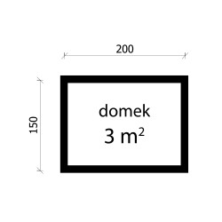 DOMEK DREWNIANY NARZĘDZIOWY