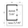 DOM Z BALI - DOMEK  LETNISKOWY DZIAŁKOWY