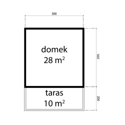 DOM Z BALI DREWNIANYCH CAŁOROCZNY LETNISKOWY
