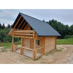 DOMEK Z BALI DREWNIANYCH