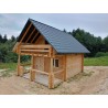 DOMEK Z BALI DREWNIANYCH