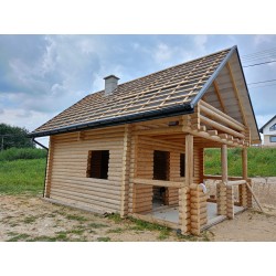 DOMEK Z BALI DREWNIANYCH