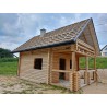 DOMEK Z BALI DREWNIANYCH