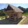 DOMEK Z BALI DREWNIANYCH