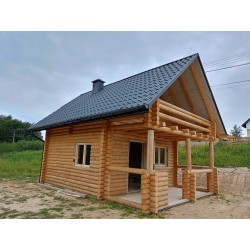 DOMEK Z BALI DREWNIANYCH