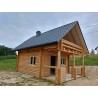 DOMEK Z BALI DREWNIANYCH