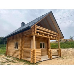 DOMEK Z BALI DREWNIANYCH