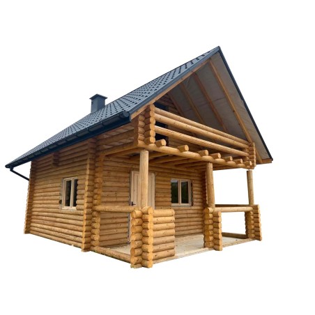 DOMEK Z BALI DREWNIANYCH