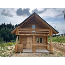 DOMEK Z BALI DREWNIANYCH