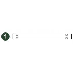 BAL PROFILOWANY 60x150 mm