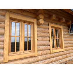 DOM Z BALI DREWNIANYCH - DOMEK Z BALI LETNISKOWY/CAŁOROCZNY 35m2 + PODDASZE