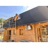 DOM Z BALI DREWNIANYCH - DOMEK Z BALI LETNISKOWY/CAŁOROCZNY 35m2 + PODDASZE