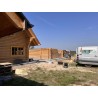 DOM Z BALI DREWNIANYCH - DOMEK Z BALI LETNISKOWY/CAŁOROCZNY 35m2 + PODDASZE