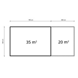 DOM Z BALI DREWNIANYCH - DOMEK Z BALI LETNISKOWY/CAŁOROCZNY 35m2 + PODDASZE