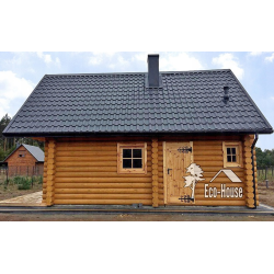 DOM Z BALI DREWNIANYCH CAŁOROCZNY LETNISKOWY
