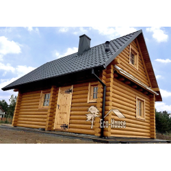 DOM Z BALI DREWNIANYCH CAŁOROCZNY LETNISKOWY